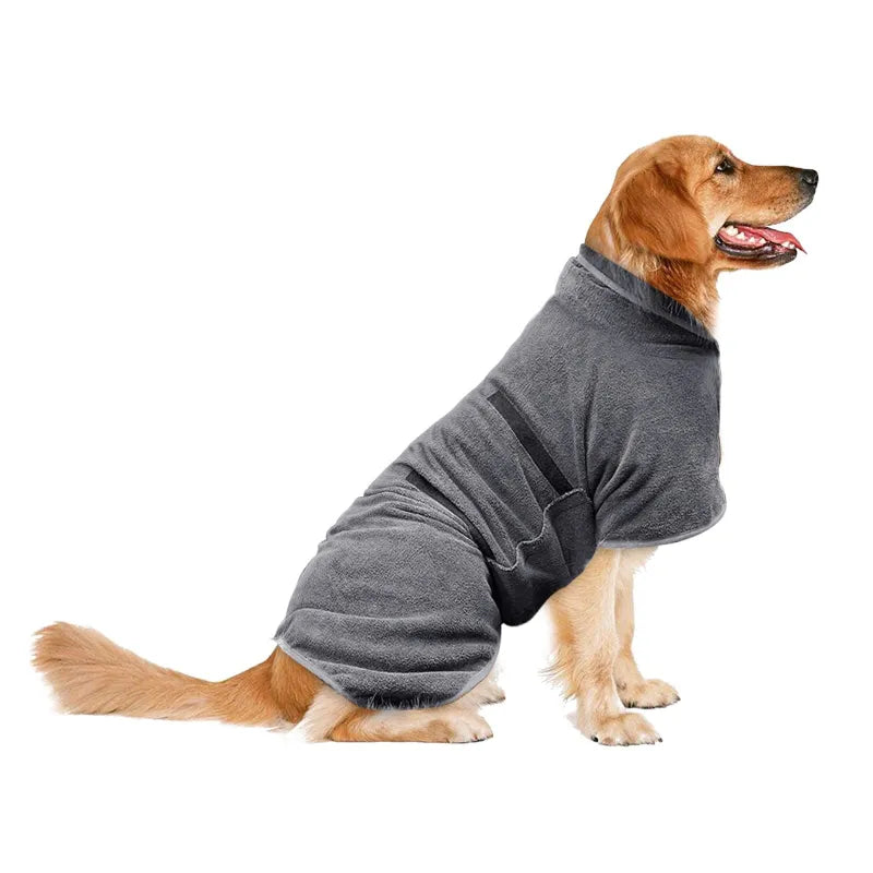 dog-robe-cat-bath-towel